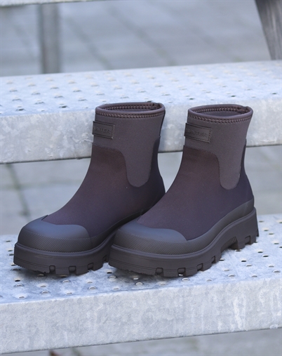 Hunter - Elements Neoprene Chelsea Stiefel - Chocolate Brown